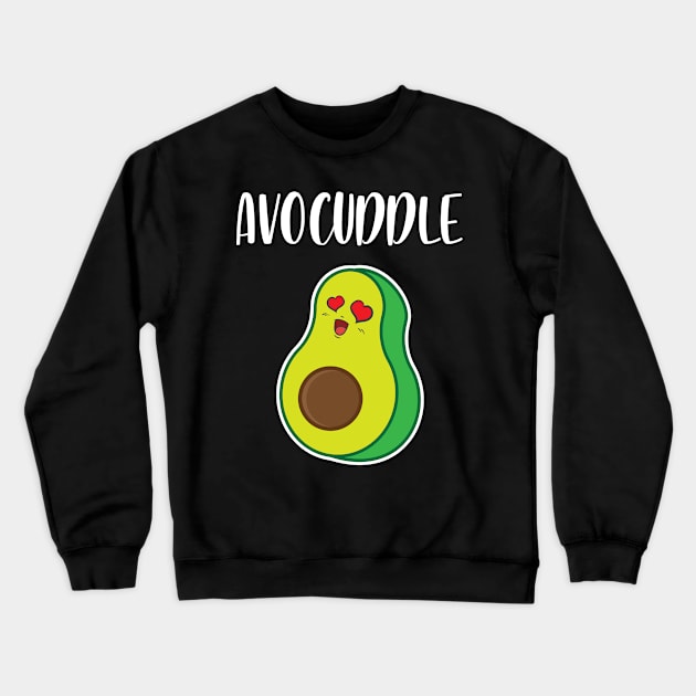 20200611 Avocado Couples Lets Avocuddle2 Crewneck Sweatshirt by Hasibit